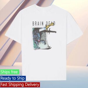 kenny Lo Fi Store Merch Brain Dead X Aliens Target Practice Shirt
