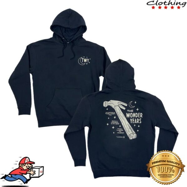 kenny Loneliest Place On Earth Store Merch The Wonder Years Hammer In My Grip Hoodie