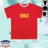 kenny Louis Tomlinson Merch Store Lemonade Red Ringer Shirts