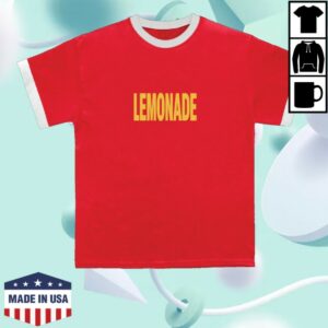 kenny Louis Tomlinson Merch Store Lemonade Red Ringer Shirts kenny Louis Tomlinson Merch Store Lemonade Red Ringer Shirts