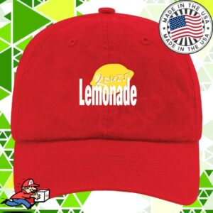 kenny Louis Tomlinson Shop Lemonade Red Dad Cap0 kenny Louis Tomlinson Shop Lemonade Red Dad Cap0