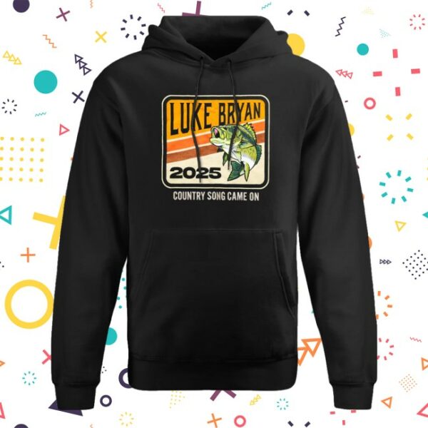 kenny Luke Bryan Store Merch Country Song Came On Bass Hoodie