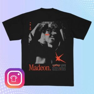 kenny Madeon Store Merch Red Rocks 2025 Tee