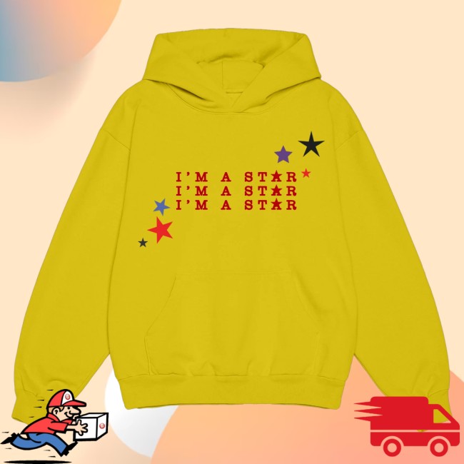 kenny Marina Store Merch Im A Star Yellow Pullover Hoodie0 kenny Marina Store Merch Im A Star Yellow Pullover Hoodie0