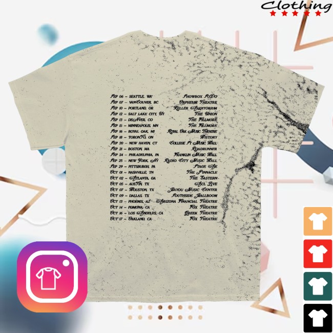 kenny Marina Store Merch Princess Of Power Tour Tee kenny Marina Store Merch Princess Of Power Tour Tee