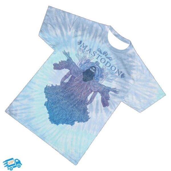 kenny Mastodon Merch Rasputin Tie Dye Tee0