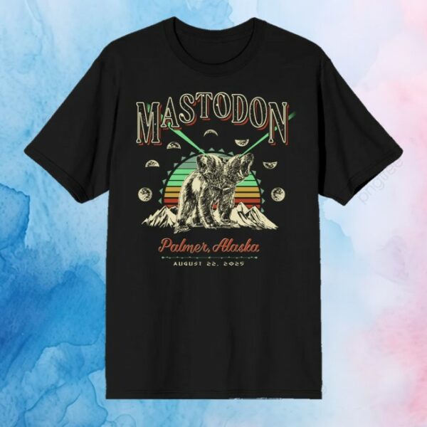 kenny Mastodon Store Merch Alaska Bear Shirt