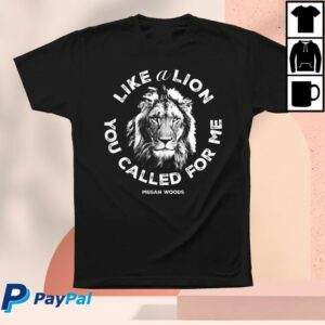 kenny Megan Woods Store Merch Like A Lion Tees kenny Megan Woods Store Merch Like A Lion Tees