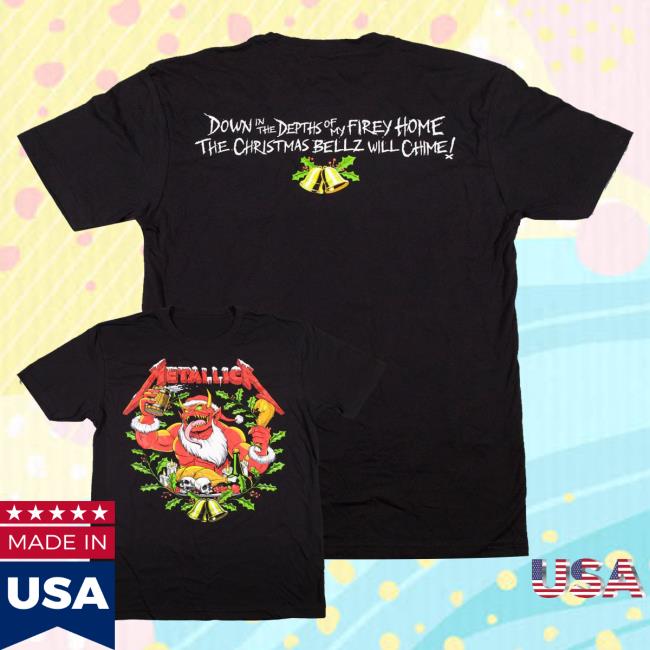 kenny Metallica Merch Shop Store Holiday Bellz Demon Shirt kenny Metallica Merch Shop Store Holiday Bellz Demon Shirt