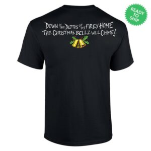 kenny Metallica Merch Xmas Bells Black Shirt kenny Metallica Merch Xmas Bells Black Shirt