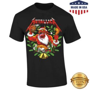 kenny Metallica Merch Xmas Bells Black Shirt1 kenny Metallica Merch Xmas Bells Black Shirt1
