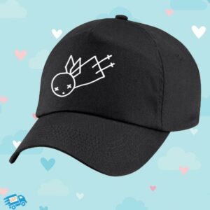 kenny Mew 30 Merch Store Black Angel Cap kenny Mew 30 Merch Store Black Angel Cap