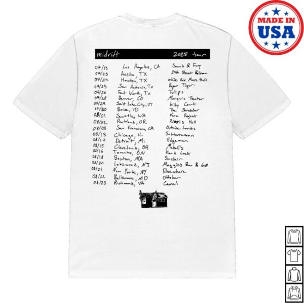 kenny Midrift Merch Store Summer 2025 Tee