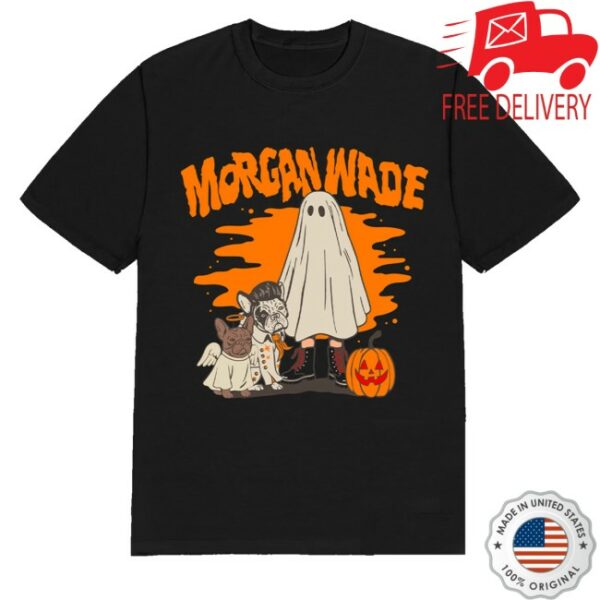 kenny Morgan Wade Merch Store Trick Or Treating Crew Shirt Black