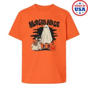 kenny Morgan Wade Merch Store Trick Or Treating Crew Shirt Orange kenny Morgan Wade Merch Store Trick Or Treating Crew Shirt Orange