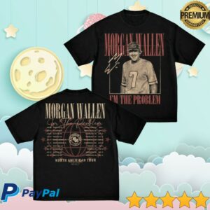 kenny Morgan Wallen Merch I'M The Problem Dateback Tour Shirt1 kenny Morgan Wallen Merch I'M The Problem Dateback Tour Shirt1