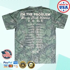 kenny Morgan Wallen Merch I'M The Problem Tour Camo Shirt