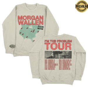 kenny Morgan Wallen Merch I'M The Problem Tour Crewneck0 kenny Morgan Wallen Merch I'M The Problem Tour Crewneck0