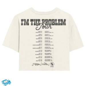 kenny Morgan Wallen Merch I'M The Problem Tour Cropped Shirt