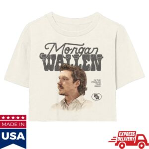 kenny Morgan Wallen Merch I'M The Problem Tour Cropped Shirt0 kenny Morgan Wallen Merch I'M The Problem Tour Cropped Shirt0