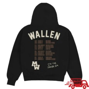 kenny Morgan Wallen Merch Im The Problem Dateback Tour Hoodie