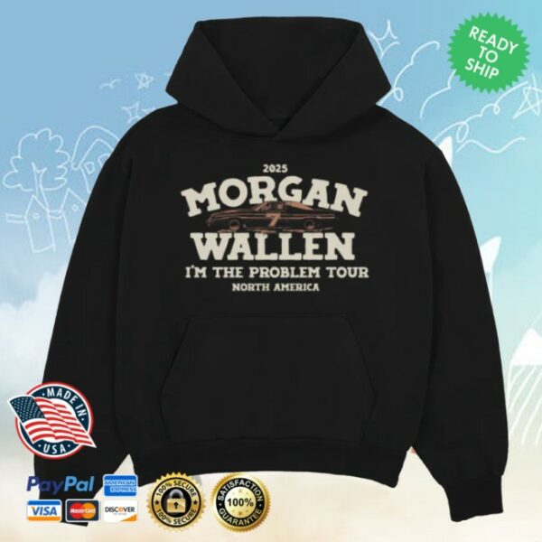 kenny Morgan Wallen Merch Im The Problem Dateback Tour Hoodie0