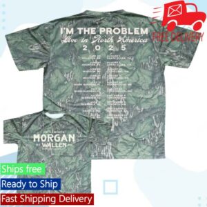 kenny Morgan Wallen Merch Shop I'M The Problem Tour Camo Shirt