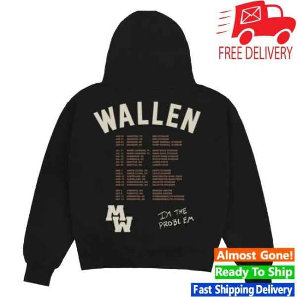 kenny Morgan Wallen Merch Store Im The Problem Dateback Tour Hoodies