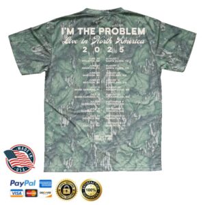 kenny Morgan Wallen Merch Store Im The Problem Tour Camo Shirt
