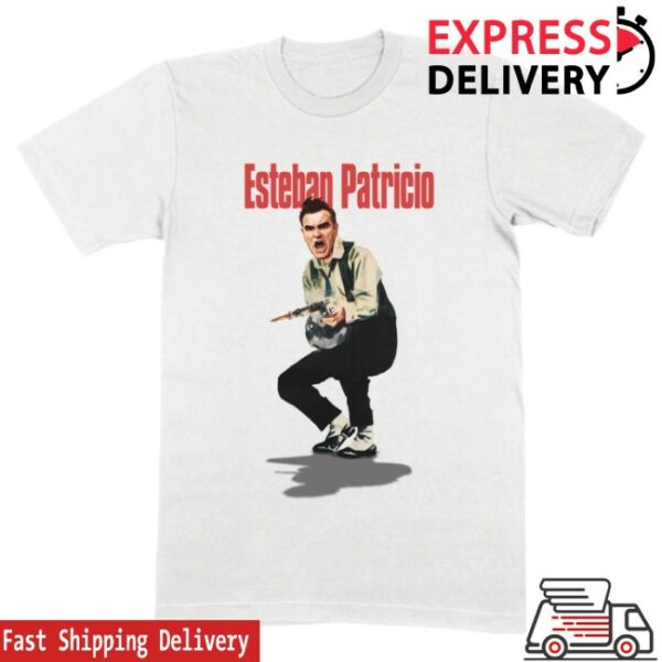 kenny Morrissey Merch Esteban Patricio White Shirt