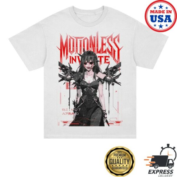 kenny Motionless In White Store Merch Be Not Afraid Shirt White