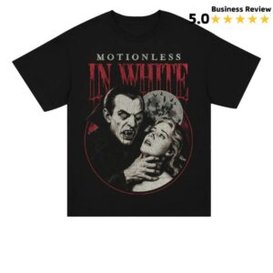 kenny Motionless In White Store Merch Nocturnal Shirt Black