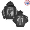 kenny Motionless In White Store Merch Vulture Fall Tour 2025 Pullover Hoodie Black