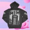 kenny Motionless In White Store Merch Vulture Fall Tour 2025 Pullover Hoodie Blacks