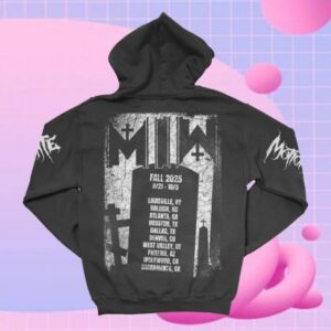 kenny Motionless In White Store Merch Vulture Fall Tour 2025 Pullover Hoodie Blacks kenny Motionless In White Store Merch Vulture Fall Tour 2025 Pullover Hoodie Blacks