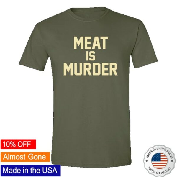 kenny Mporium Merch Store Meat Is Murder Tee Military Greens
