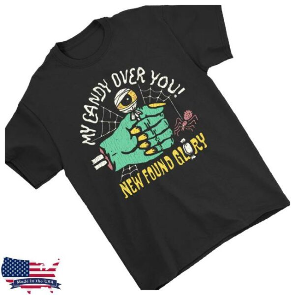 kenny New Found Glory Stuff Merch Store Shop My Candy Over You Shirtw
