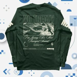 kenny No Treaty Store Merch Trumpet Long Sleeve Shirts