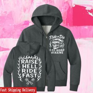 kenny Off Road Vixens Clothing Co Team Store Merch Raise Hell Hoodie kenny Off Road Vixens Clothing Co Team Store Merch Raise Hell Hoodie