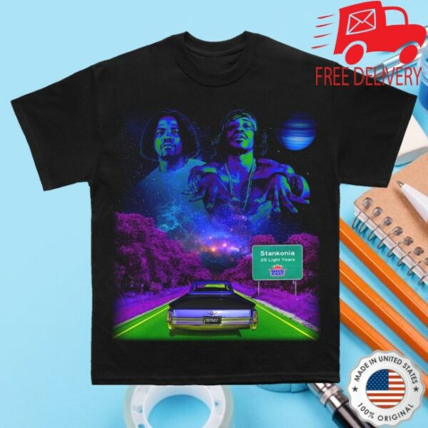 kenny Outkast Merch Outkast Stankonia Highway Tee Black0