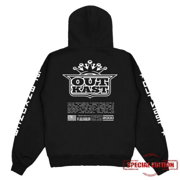 kenny Outkast Merch Outkast Stankonia Hoodie Black