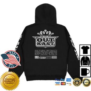 kenny Outkast Merch Store Outkast Stankonia Hoodie Blacks