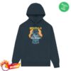 kenny Pabst Blue Ribbon Merch Store Shop Flamed Godzilla Navy Hoodie