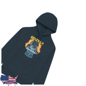 kenny Pabst Blue Ribbon Merch Store Shop Flamed Godzilla Navy Hoodiew kenny Pabst Blue Ribbon Merch Store Shop Flamed Godzilla Navy Hoodiew