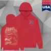 kenny Pabst Blue Ribbon Merch Store Shop Godzilla Clawed Ribbon Red Hoodie