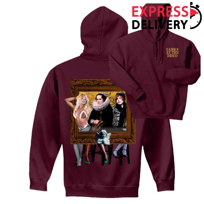 kenny Panic At The Disco Merch Shop Cover Art Hoodie kenny Panic At The Disco Merch Shop Cover Art Hoodie