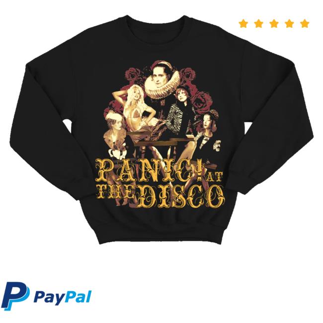 kenny Panic At The Disco Merch Shop Cover Art Sweatshirt kenny Panic At The Disco Merch Shop Cover Art Sweatshirt