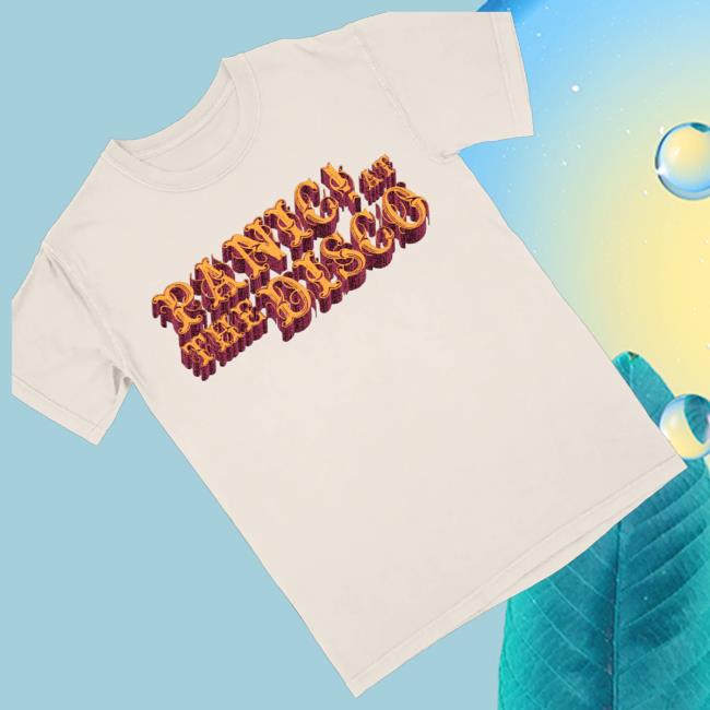 kenny Panic At The Disco Merch Shop Ivory Logo Shirts kenny Panic At The Disco Merch Shop Ivory Logo Shirts