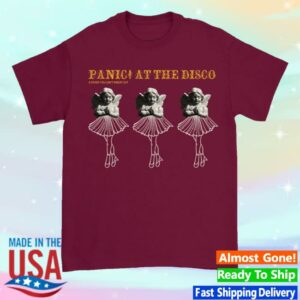 kenny Panic At The Disco Merch Shop Maroon Ballerina Angel Shirt kenny Panic At The Disco Merch Shop Maroon Ballerina Angel Shirt