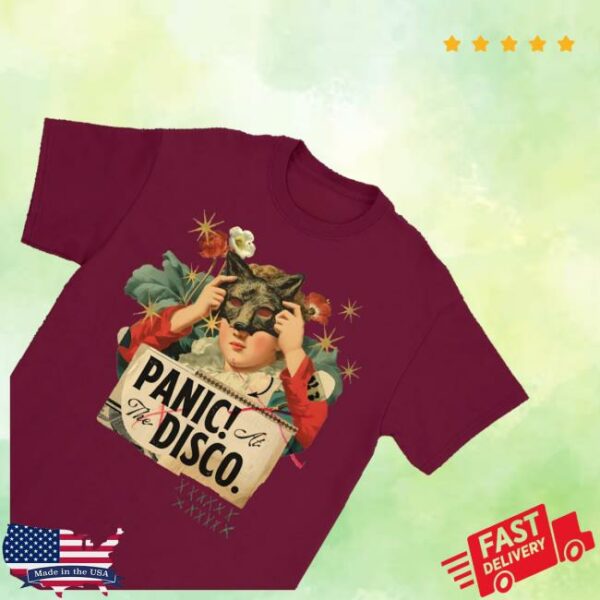 kenny Panic At The Disco Merch Shop Mask Shirte